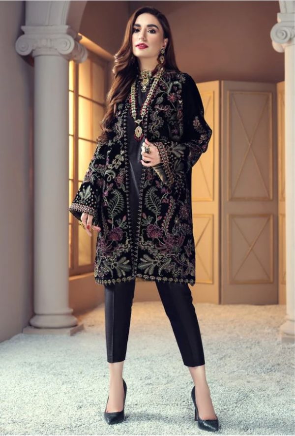 Baroque-Velvet Vestido - Image 2