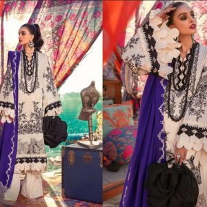 Sana Safinaz-winter Shawl 20- 4B