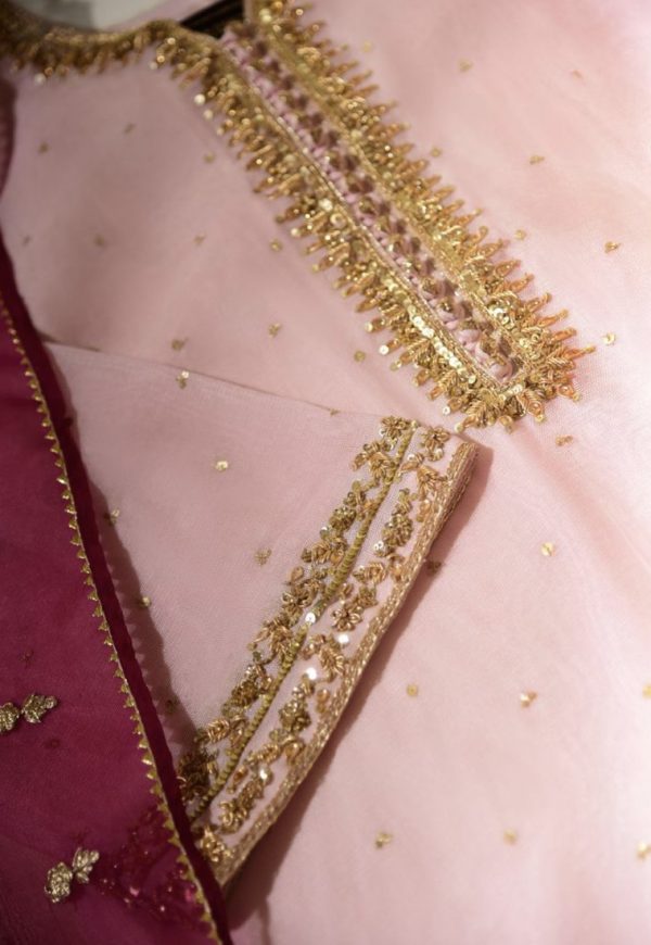 Agha Noor Formal Wear- Kashmiri Chai - Image 3