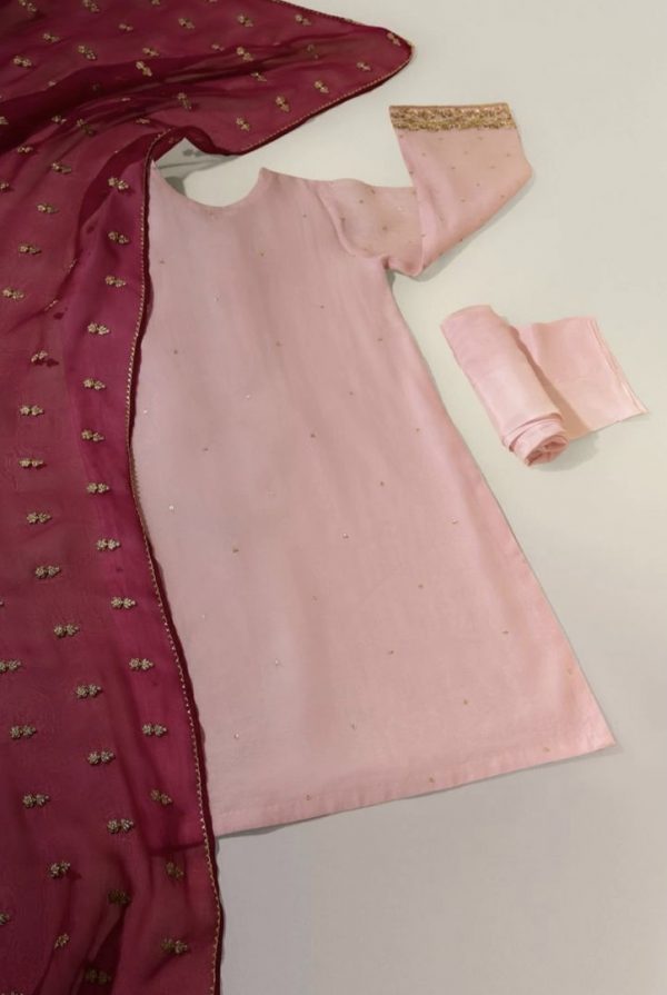 Agha Noor Formal Wear- Kashmiri Chai - Image 4