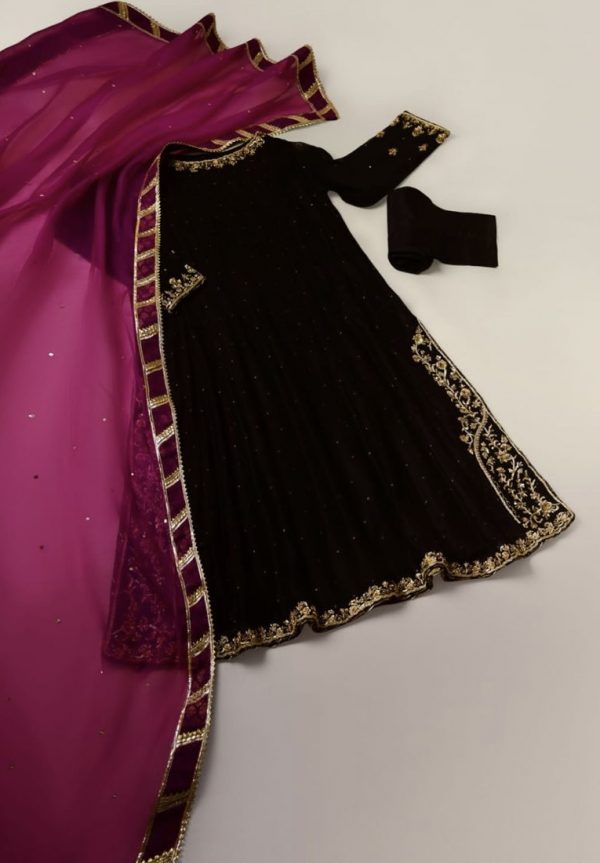 Agha Noor Formal Wear- Shams Embossed