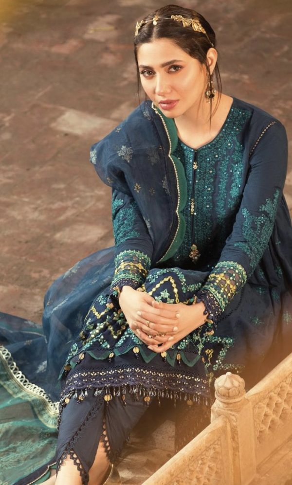 Maria B Luxe Lawn 22- 15B - Image 2