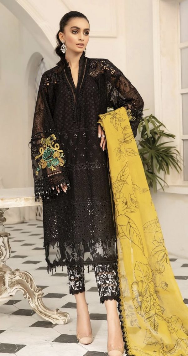 Maria B Luxe Lawn 22- 4B