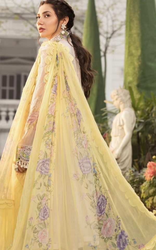 Maria B Luxe Lawn 22- 3A - Image 2