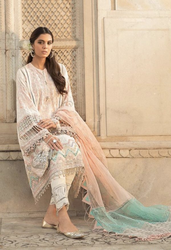 Maria B Luxe Lawn 22- 15A - Image 3