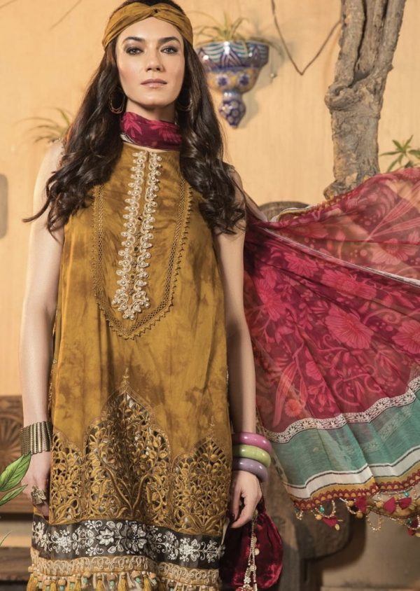 Maria B Luxe Lawn 22- 14A - Image 2