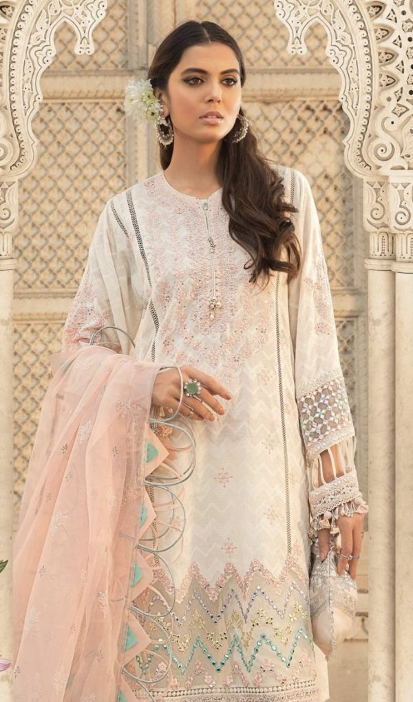 Maria B Luxe Lawn 22- 15A - Image 2