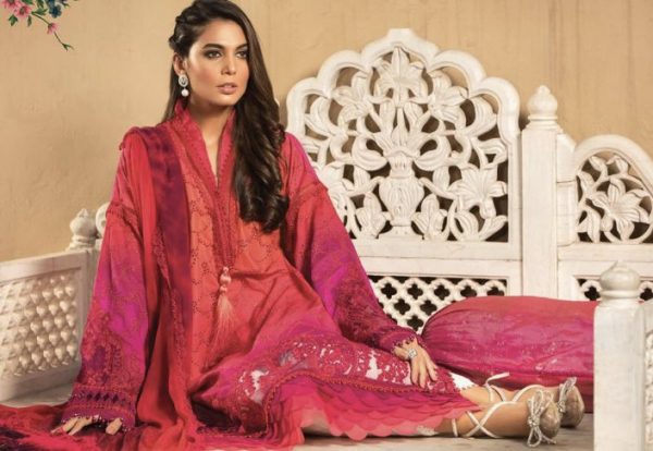 Maria B Luxe Lawn 22- 9B - Image 2