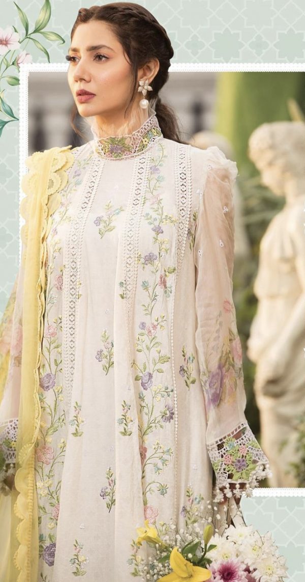 Maria B Luxe Lawn 22- 3A - Image 4