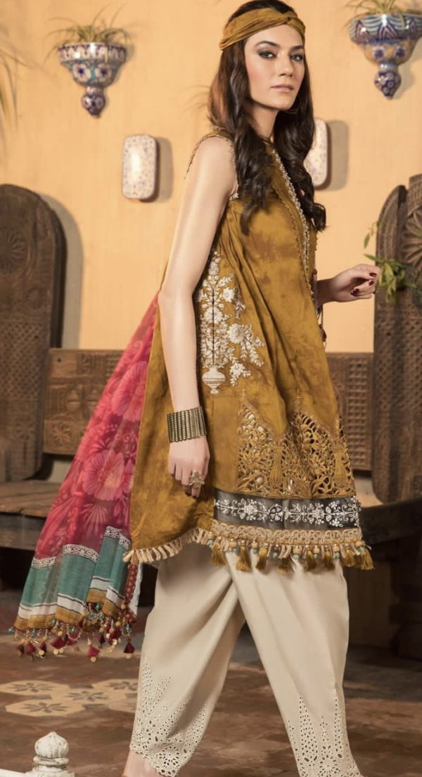 Maria B Luxe Lawn 22- 14A - Image 3