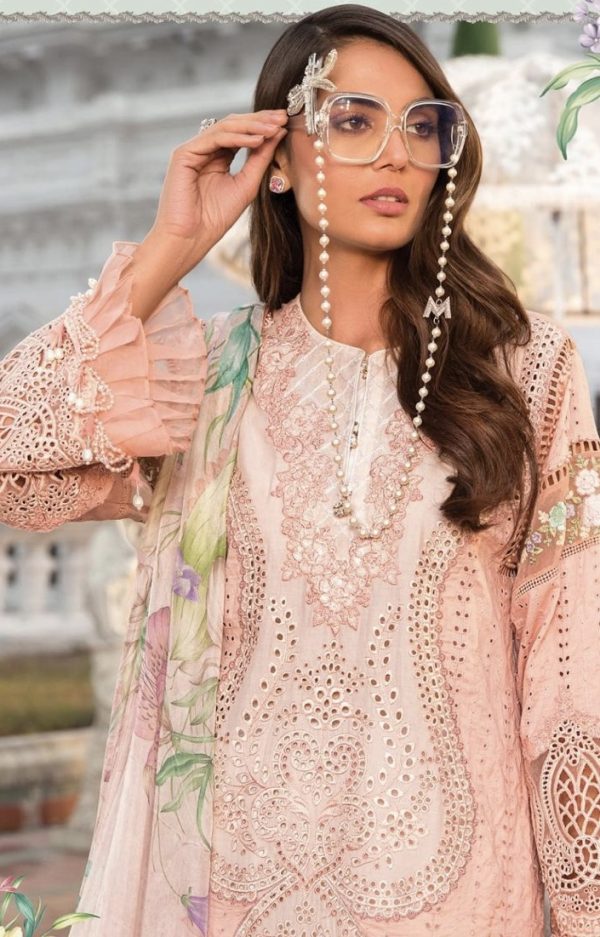 Maria B Luxe Lawn 22- 10A - Image 2