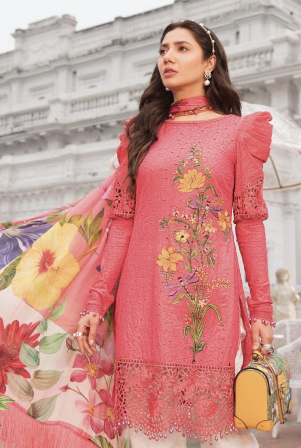 Maria B Luxe Lawn 22- 7A - Image 2