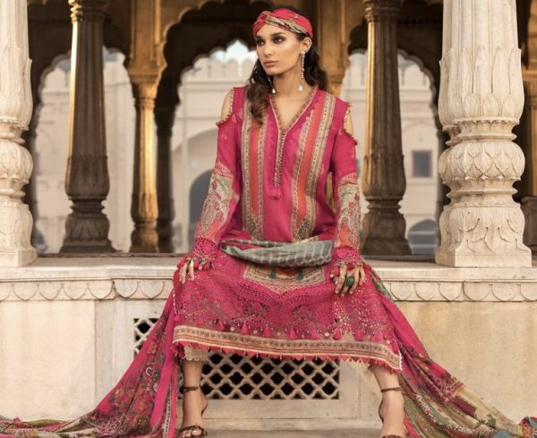 Maria B Luxe Lawn 22- 13B - Image 2