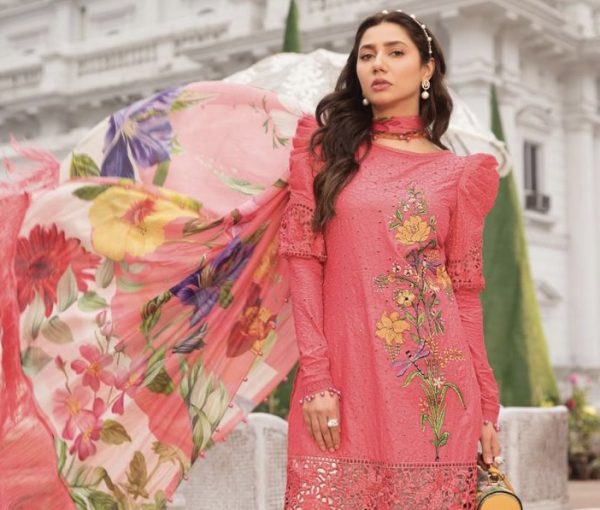 Maria B Luxe Lawn 22- 7A - Image 3
