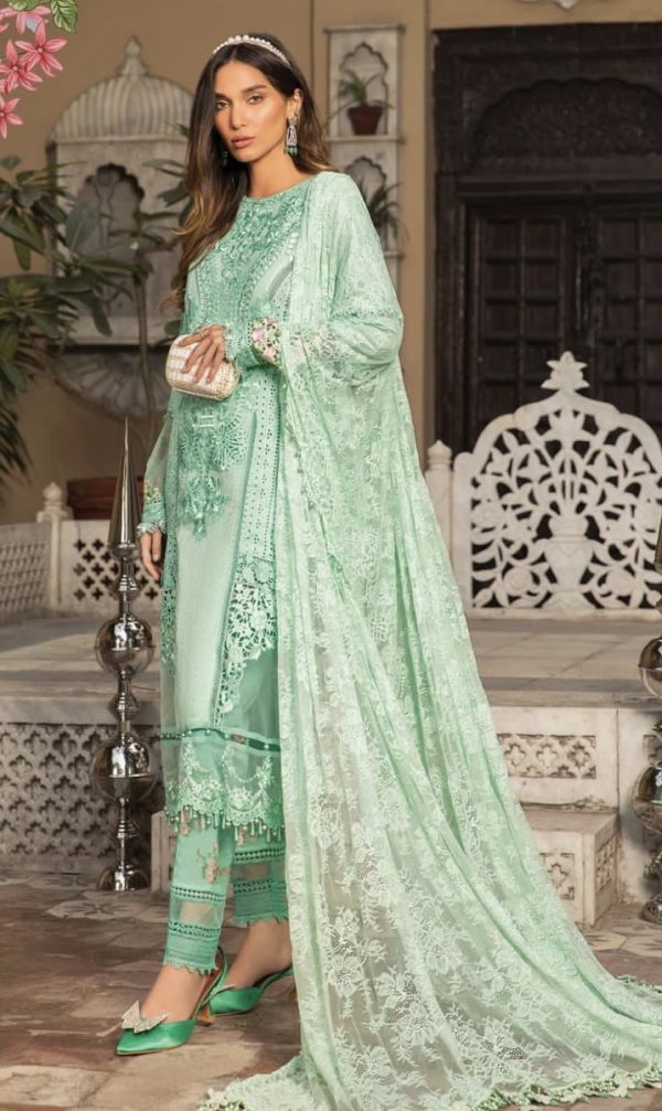 Maria B Luxe Lawn 22- 11A
