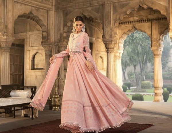 Maria B Luxe Lawn 22- 6A - Image 3