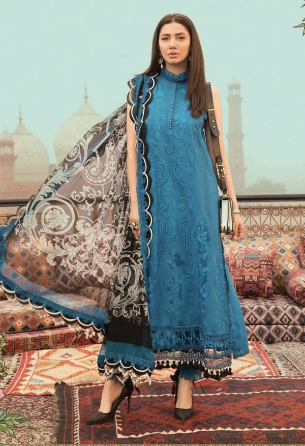 Maria B Luxe Lawn 22- 8B