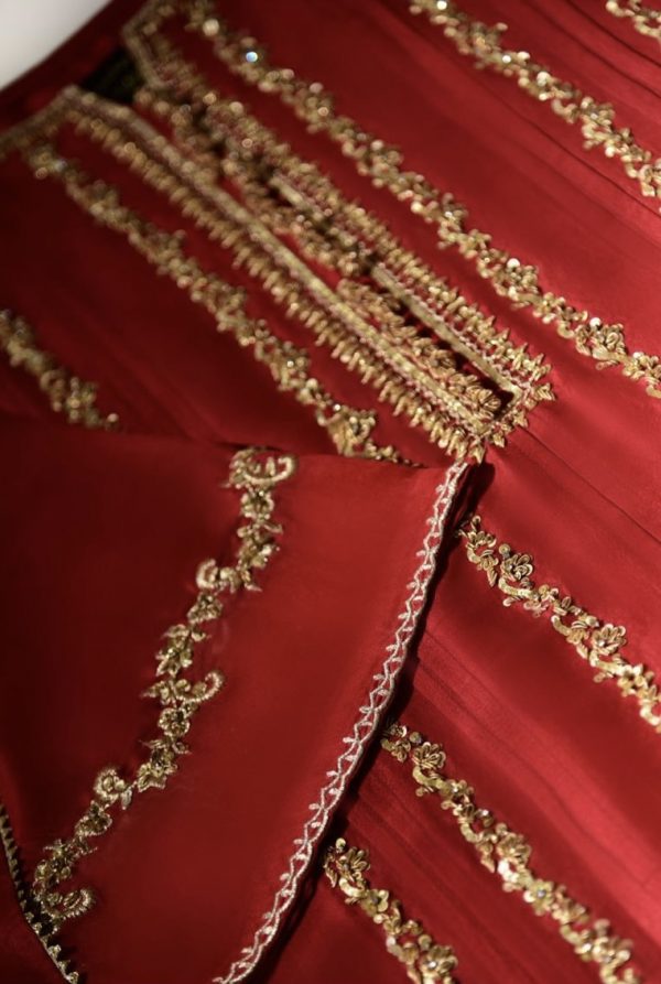 Agha Noor Formal Wear- Zari Tessels - Image 2
